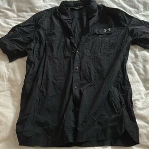 Under armor short sleeve button up